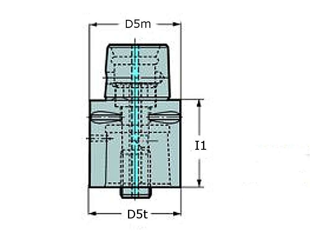 Coromant Capto Adapter Werkzeugadapter C8-391.01-80 | Ackrutat Shop