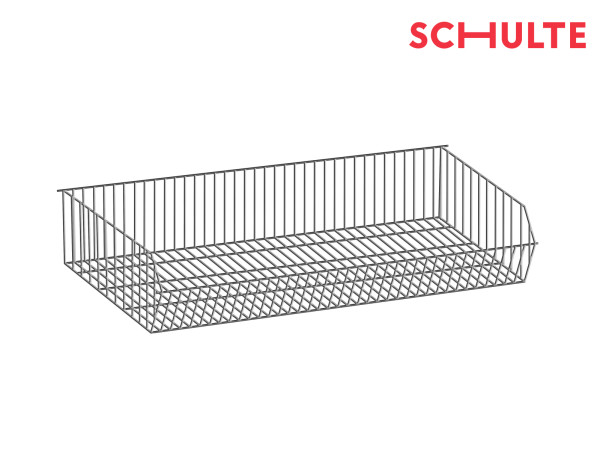 Schulte Drahtgitterkorb 240 x 950 x 500 mm (HxBxT) glanzverzinkt Stecksystem