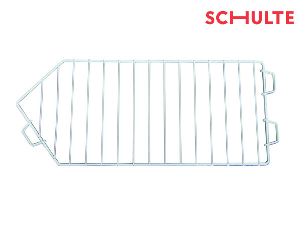 Schulte Trenngitter für Drahtgitterkörbe 240 x 500 mm (HxT) glanzverzinkt Stecksystem